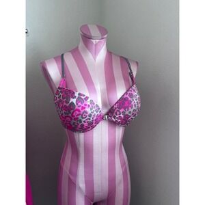 Xoxo Cheetah Print Push Up Bra Size 36C